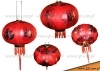 lampion chiński duży - barwny